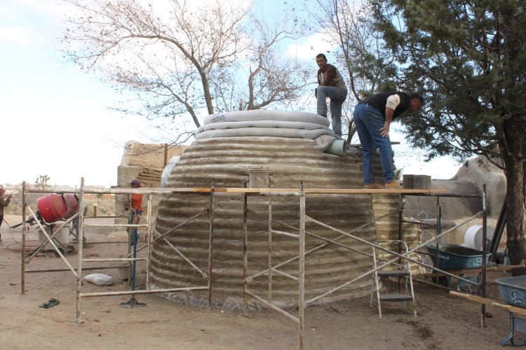 Cal-earth Dome 4