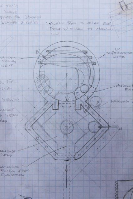 superadobe dome plan