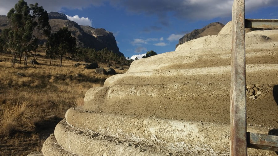 superadobe dome plaster